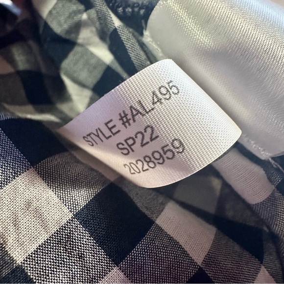 NWOT J. Crew Factory ‘Gingham Lightweight Cotton Shirt in Signature Fit’ Size XS - Picture 11 of 13